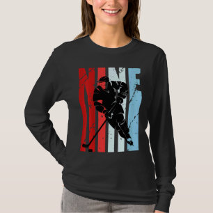 Camiseta Crianças Motivação do Jogador de Hóquei no Gelo 9.
