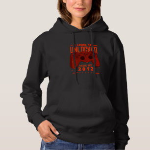 Camiseta Crianças Nível 10 Desbloqueadas Incrível Desde 201