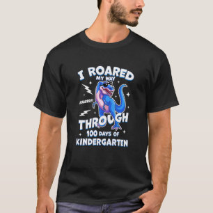 Camiseta Crianças No Jardim De Infância Rex Eu Estraguei