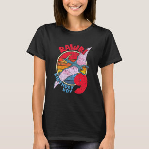 Camiseta Crianças Nove Aniversário Eu Rawr! Pterodactylus I
