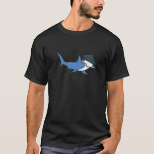 Camiseta Crianças O Jardim De Infância Arrumou O Tubarão Ha