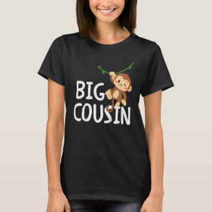 Camiseta Crianças, o melhor primo do mundo dos macacos, Gr