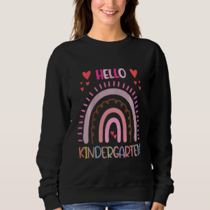 Camiseta Crianças Olá Jardim de Infância Professores do Arc
