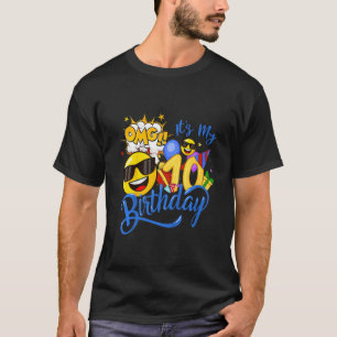 Camiseta Crianças Omg É o meu 10º Aniversário de 10 Anos
