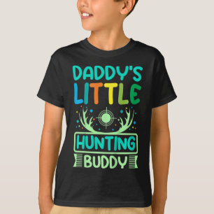 Camiseta Crianças Pai Pequeno Caçador Buddy