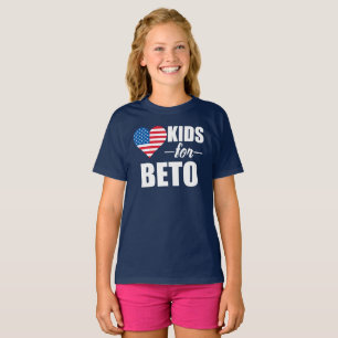 Camiseta Crianças para Beto O'Rourke Texas Crianças