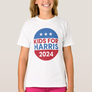 Camiseta crianças para harris waltz 2024 Eleição Kamala Har