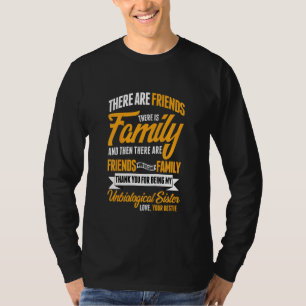 Camiseta Crianças Para Minhas Melhores Amigas Irmãs Não Bio