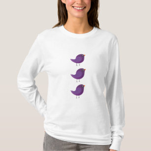 Camiseta Crianças passarinho fofo