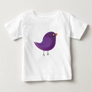 Camiseta Crianças, passarinho fofo