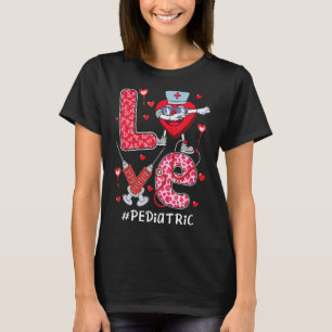Camiseta Crianças PEDS Enfermeira Dia de os namorados Adora