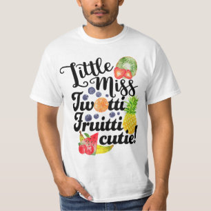 Camiseta Crianças Pequena Miss Twotti Fruitti segundo anive