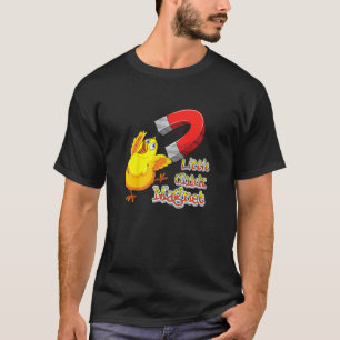 Camiseta Crianças Pequenos Pintinhos Magnetos Crianças Cria
