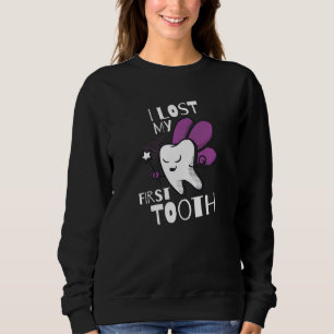 Camiseta Crianças Perdi Meus Primeiros Dentes De Bebê Dente