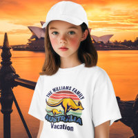 Crianças Personalizadas Da Corte Trip Cute Kangaro