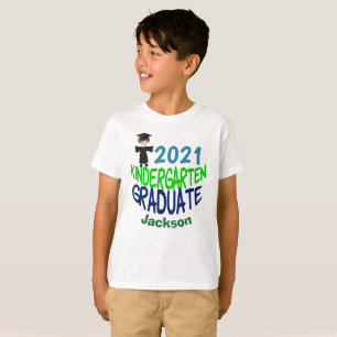 Camiseta Crianças Personalizadas do Formando do jardim de