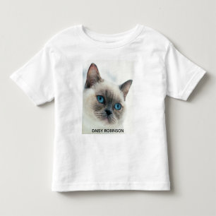 Camiseta Crianças Personalizadas Foto e Nome Bebê Personali