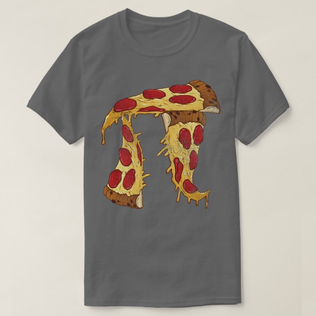 Camiseta Crianças Pi Day Pizza Pi Engraçada Comida Matemáti (Frente do Design)