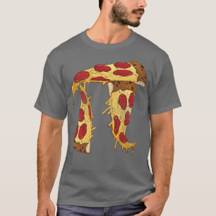 Camiseta Crianças Pi Day Pizza Pi Engraçada Comida Matemáti