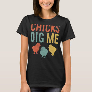Camiseta Crianças Pintinhos De Páscoa Me Chickes De Vintage