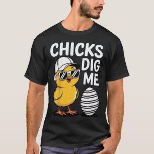Camiseta Crianças Pintinhos Me Encaixem Felzs pascoa