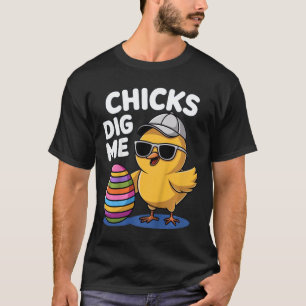 Camiseta Crianças Pintinhos Me Encaixem Páscoas