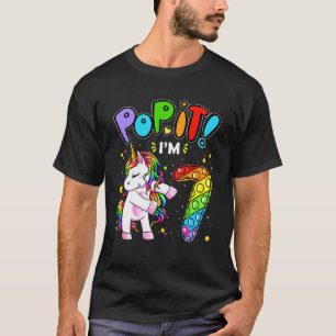 Camiseta Crianças Pop De 7 de Aniversário De 7 Anos