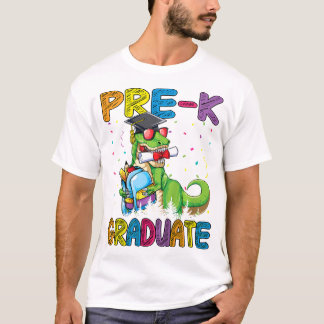 Camiseta Crianças Pré-Jardim de Infância Dinossauro Pré-For