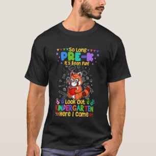 Camiseta Crianças Pré K Foi Divertido Olhar para o jardim d