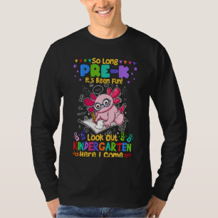 Camiseta Crianças Pré K Foi Divertido Olhar para o jardim d