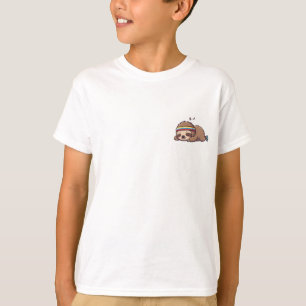 Camiseta Crianças Preguiçosas Atléticas Adormecidas
