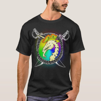 Camiseta Crianças Presentes do Unicorn Piratas