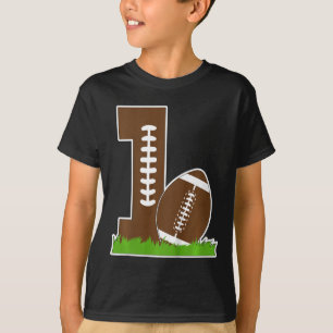 Camiseta Crianças primeiro aniversario Futebol Boy Um Ano
