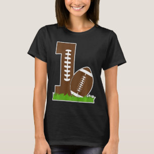 Camiseta Crianças primeiro aniversario Futebol Boy Um Ano