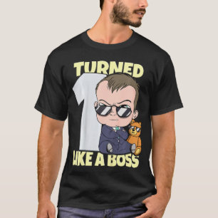 Camiseta Crianças primeiro aniversario Garota Garota 1 Ano