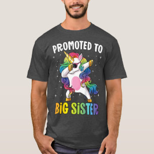 Camiseta Crianças Promovidas a Garotas Irmãs Grandes Dabbin