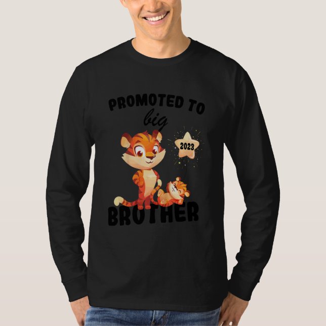 Camiseta Crianças Promovidas Ao Big Brother 2023 Anunciando (Frente)