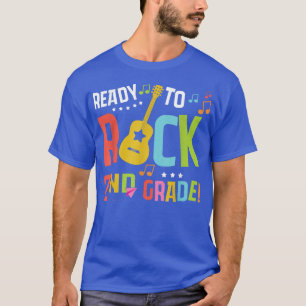 Camiseta Crianças Prontas A Balançar Violão De segundo Prim