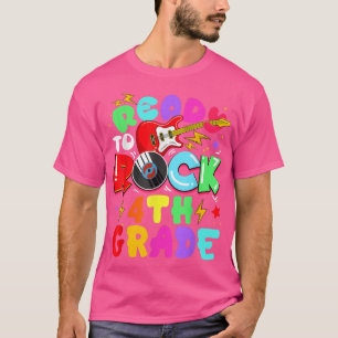 Camiseta Crianças Prontas A Balançar Violão Do 4º Ano De Vo
