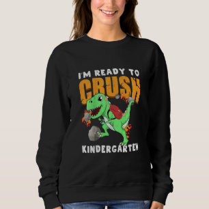 Camiseta Crianças Prontas Para Detonar no Jardim de Infânci