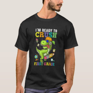 Camiseta Crianças Prontas Para Esmagar As ruas Da Primeira 
