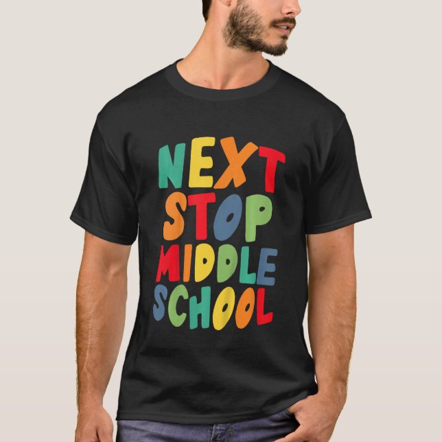 Camiseta Crianças Próximas Param o Arco-Íris Legal da Escol (Frente)
