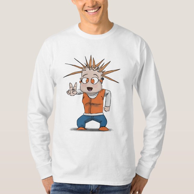 Camiseta Crianças Punks (Frente)