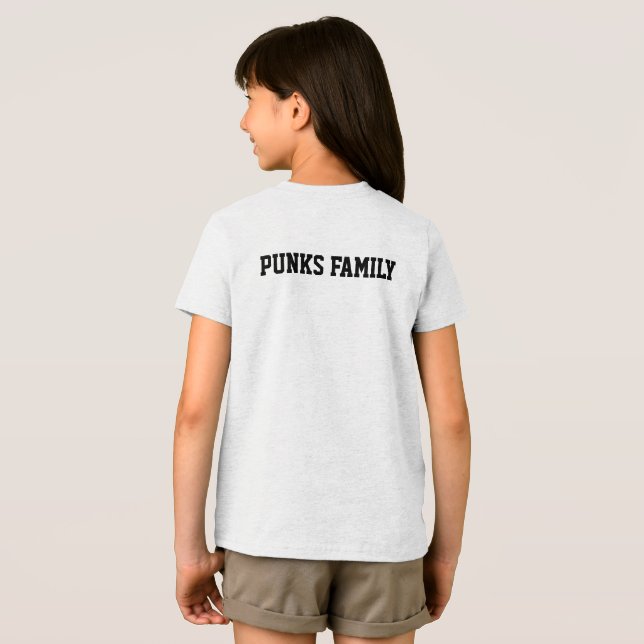 Camiseta Crianças Punks (Verso completo)