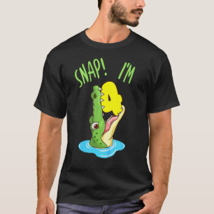 Camiseta Crianças: Quarto Aniversário Crocodilo Alligator 4