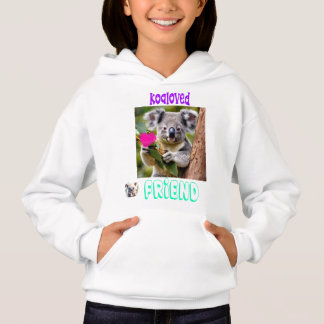 Camiseta Crianças Que Adoram Animais Koala
