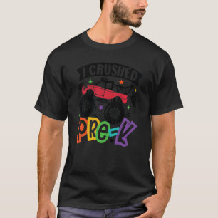 Camiseta Crianças Que Esmagei O Boné de formatura De Caminh