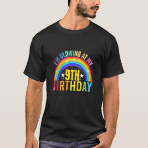 Camiseta Crianças que estou brilhando na minha 9ª Festa de