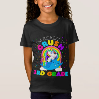 Camiseta Crianças que estou pronto para esmagar Unicórnio d