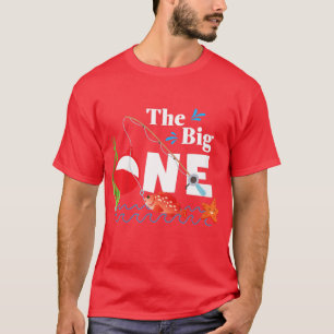 Camiseta Crianças Que Pesquem No Grande Ano 1 rua Primeiro